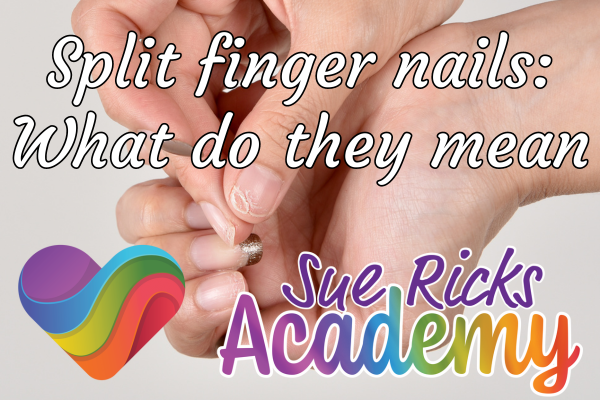 Split finger nails - What do they mean